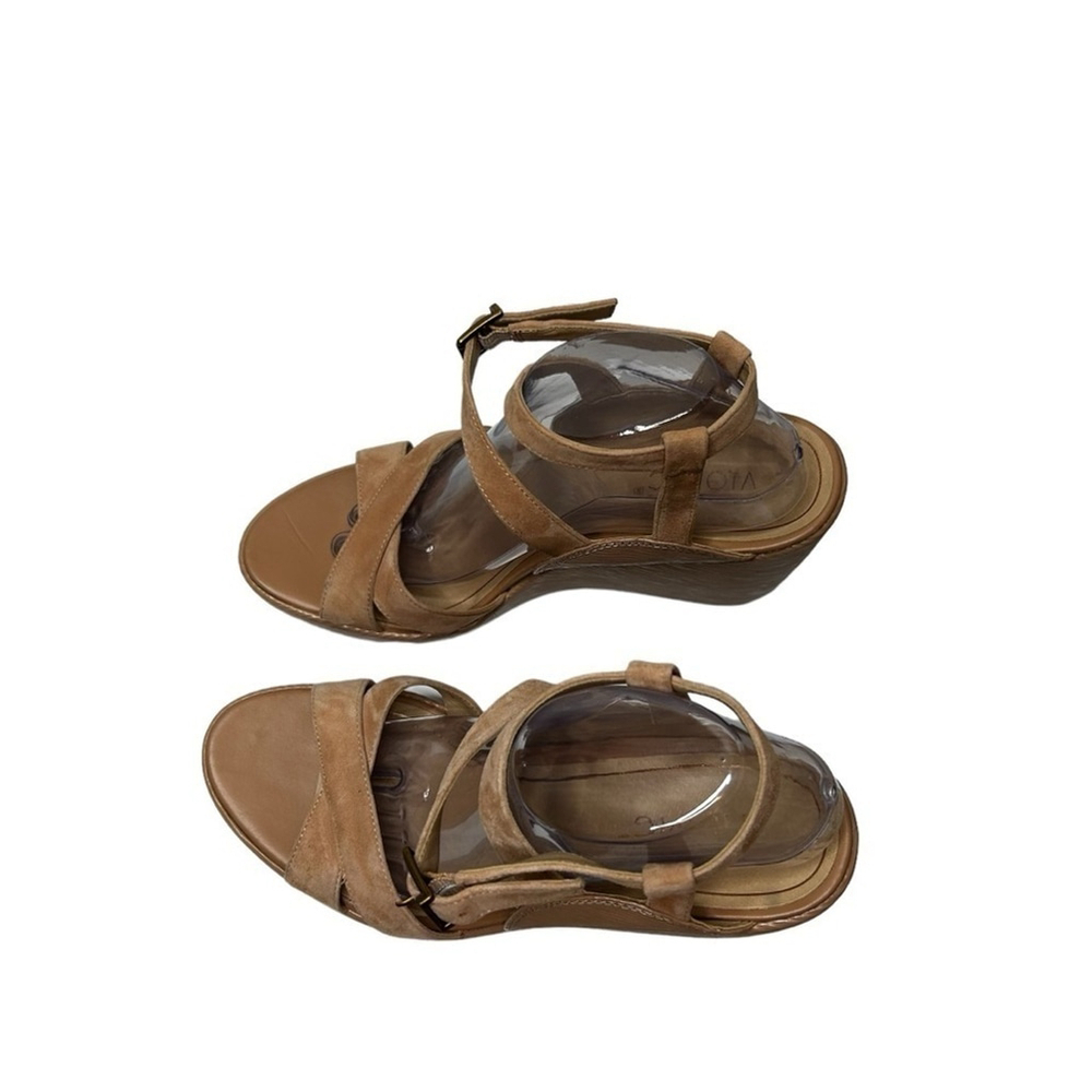 Vionic Macaroon Tan Bonita Women's Orthotic Platform Wedge Sandal Size 11 - Picture 7 of 16